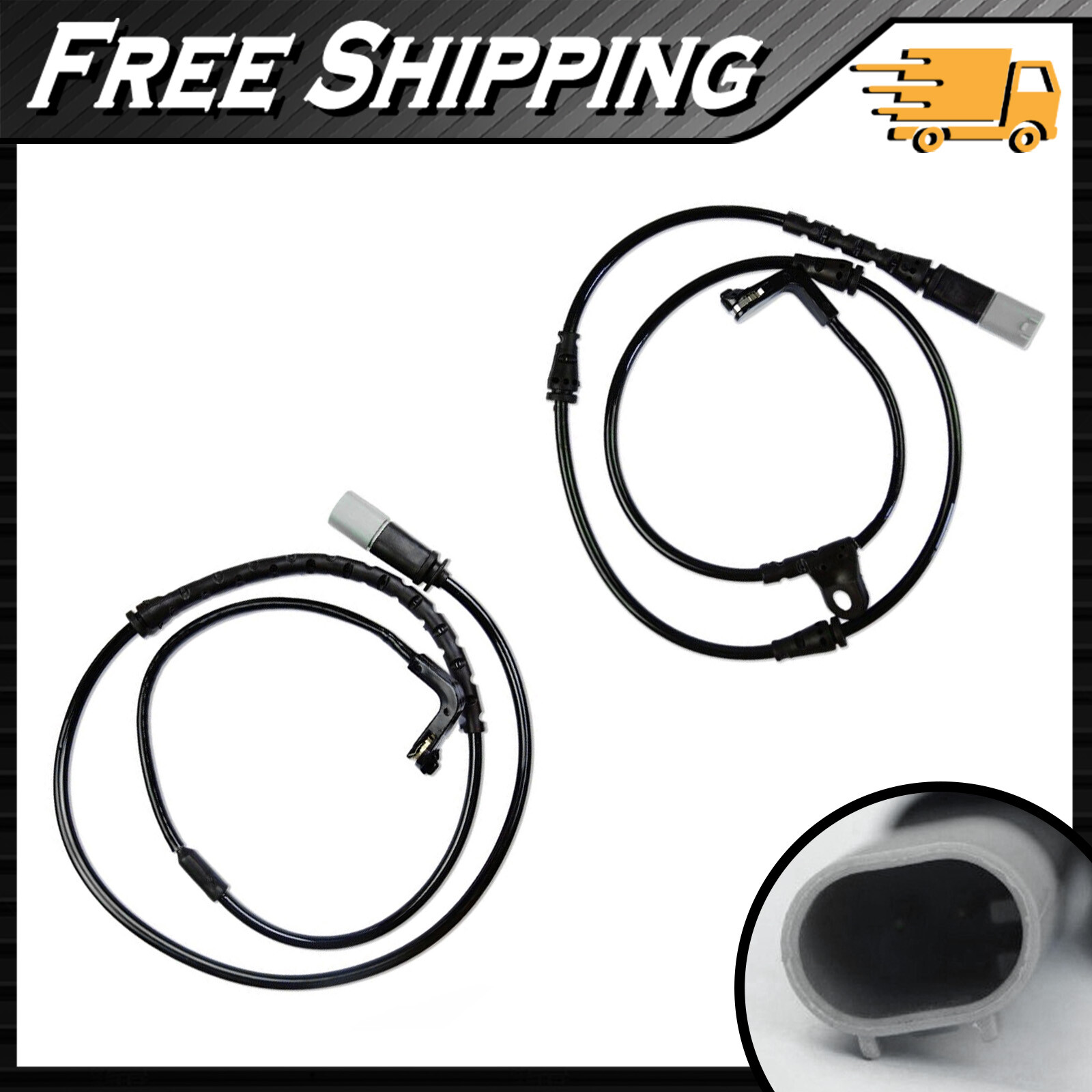 Front & Rear Brake Pad Wear Sensor Kit for BMW E70 E71 X5 2007 - 2010