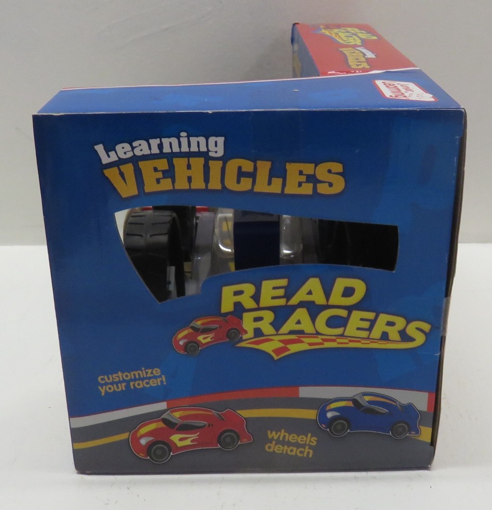 NEW Junior Learning Read Racers - Learn Sounds - Read & Spell - Self Check