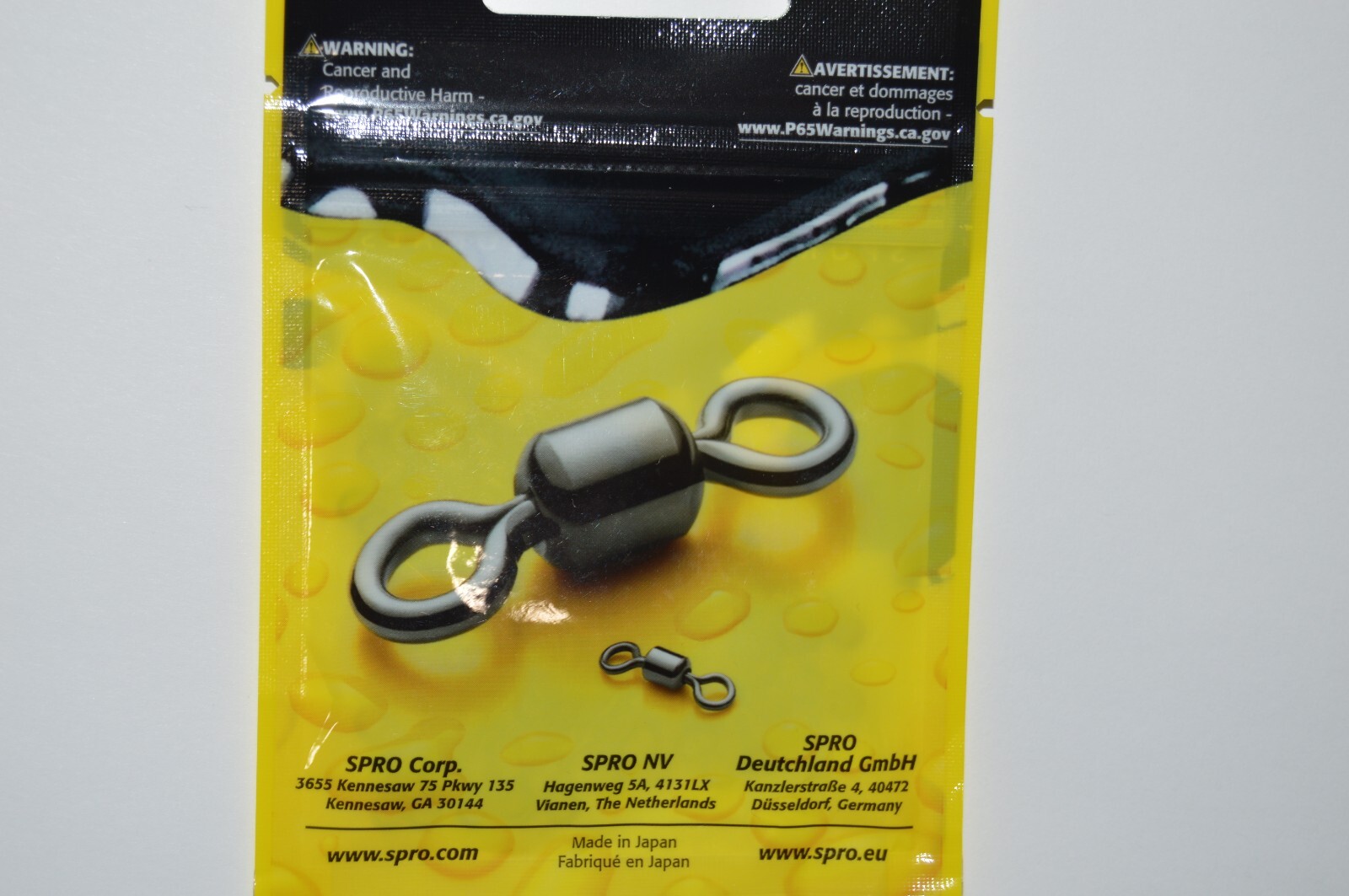 spro power swivel size 4 130lb test 50 per value pack spsb-04-50