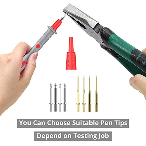 Multi Test Leads Kit - Electrical Multimeter Test Lead with Test Leads 21pcs