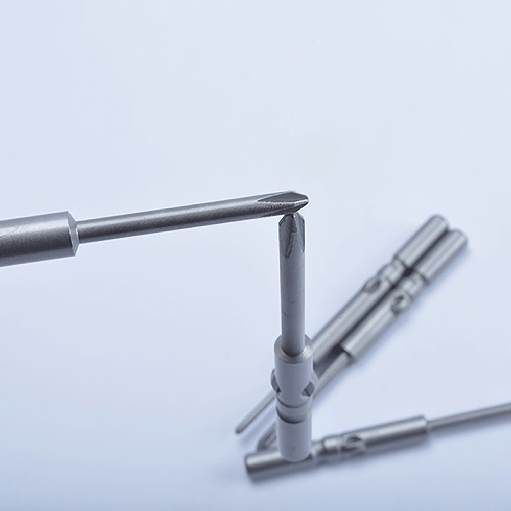 10x PH00-2 Phillips Head Screwdriver Bits High Torque Insert Driver Round Shank