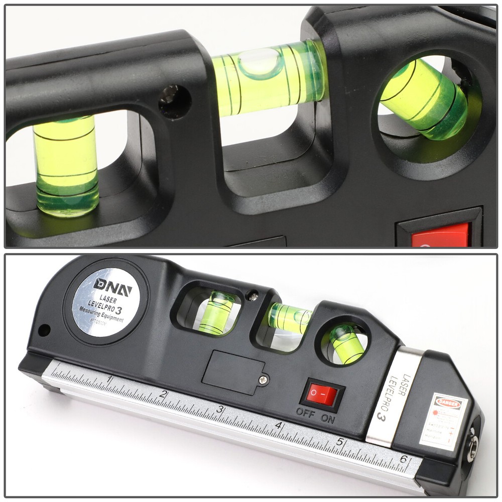 MULTIPURPOSE LD EQUIPMENT MEASURING HORIZONTAL VERTICAL HANDY LASER BUBBLE LEVEL