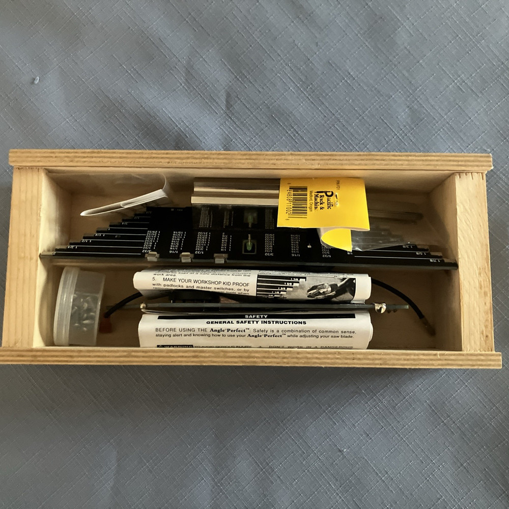 Pacific Rack & Machine Angle Measuring and Blade Gauge Tools