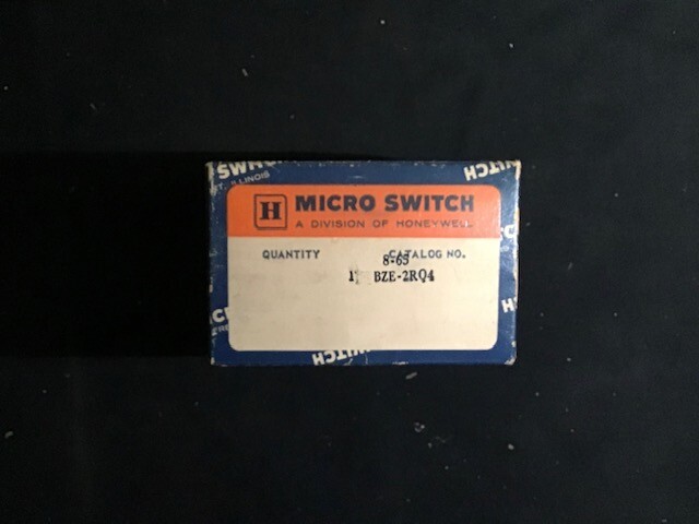 HONEYWELL BZE-2RQ4 MICROSWITCH