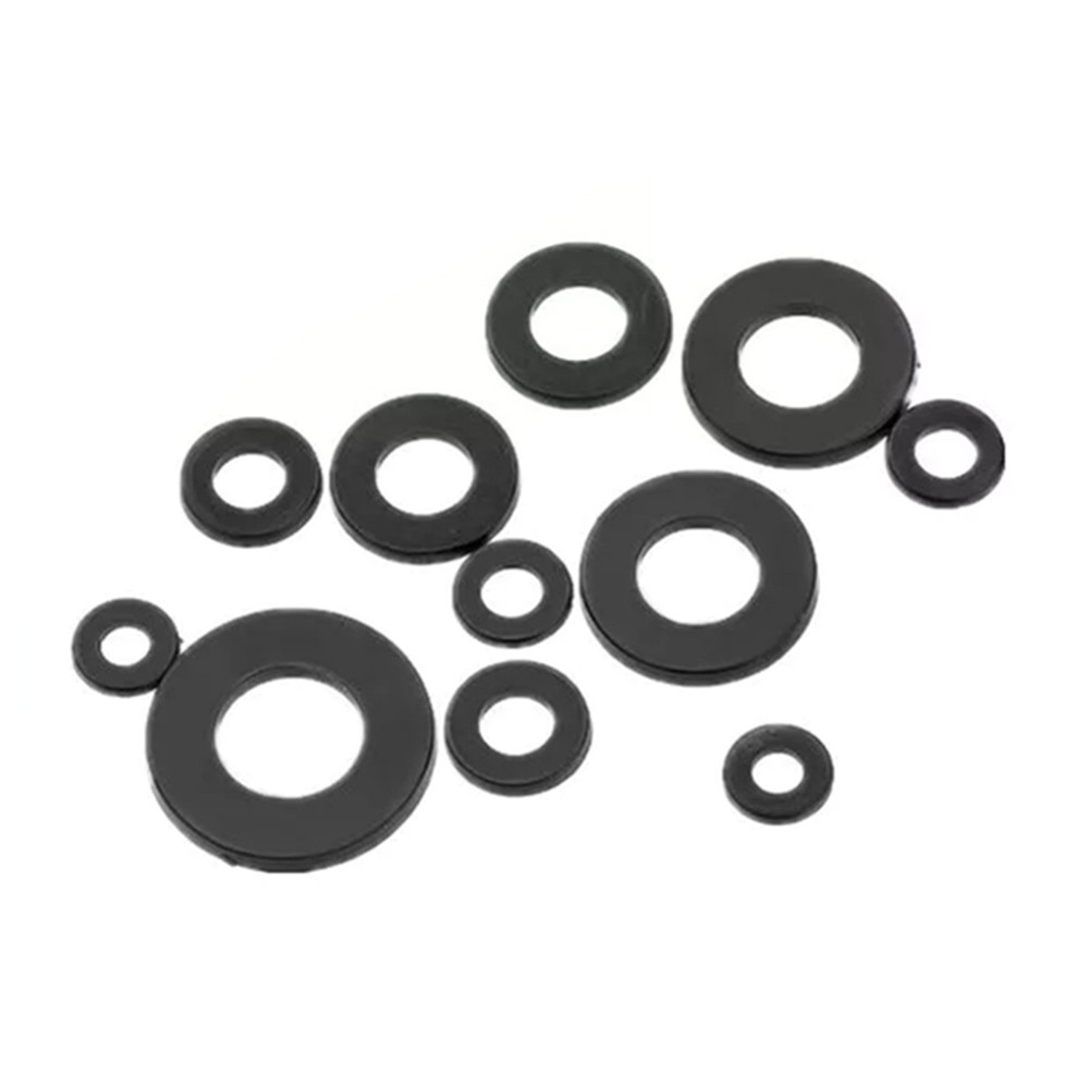 500PCS Durable Nylon Washer Flat Assortment Set Sealing Spacer Gasket Ring