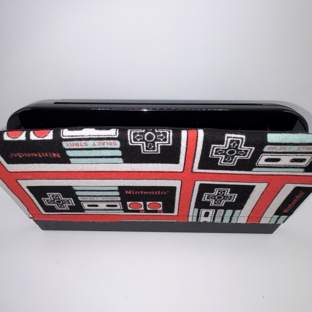 Nintendo Switch 2 Dock Cover Screen Protector Decor NES Controller Retro VTG