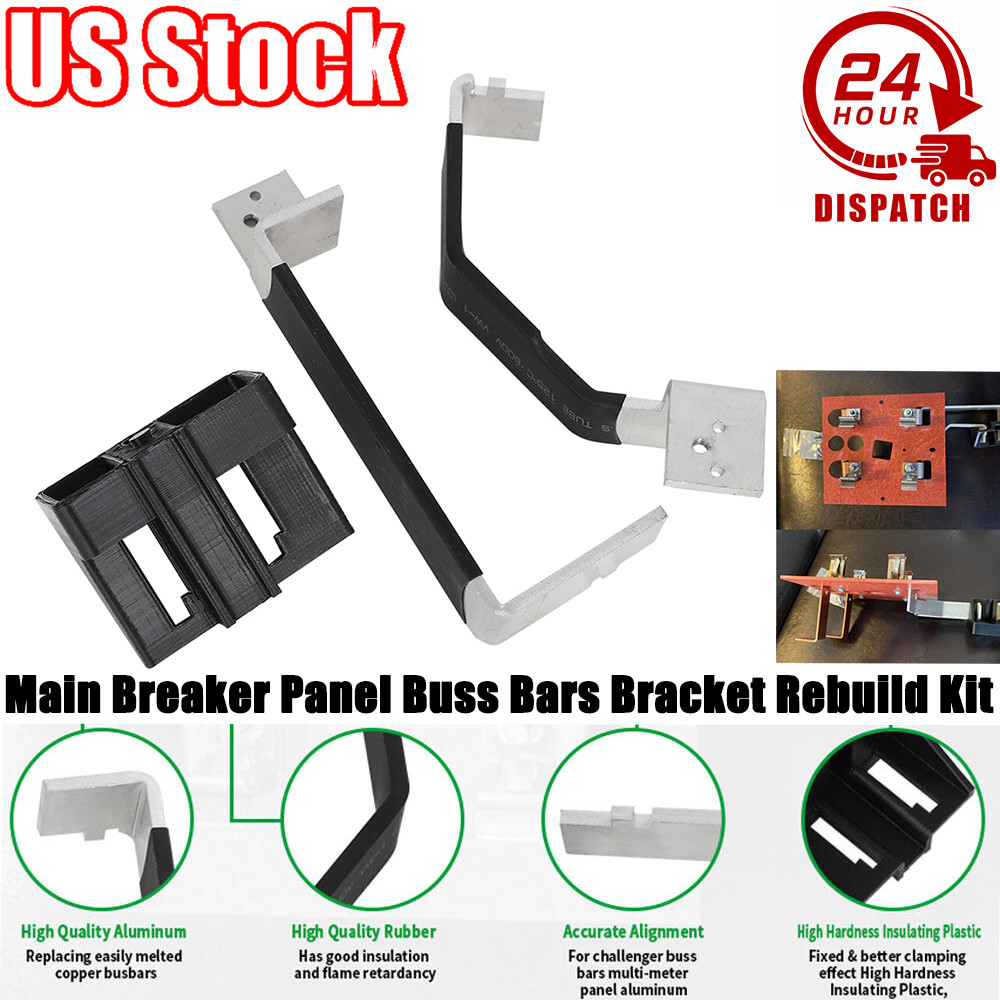 For Challenger 4-6 Pack Meter Socket ALU Bus Bar Replacement kit 125A Aluminum