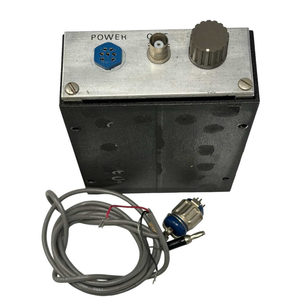 Vintage Wideband Amplifier Module with Cable Connector