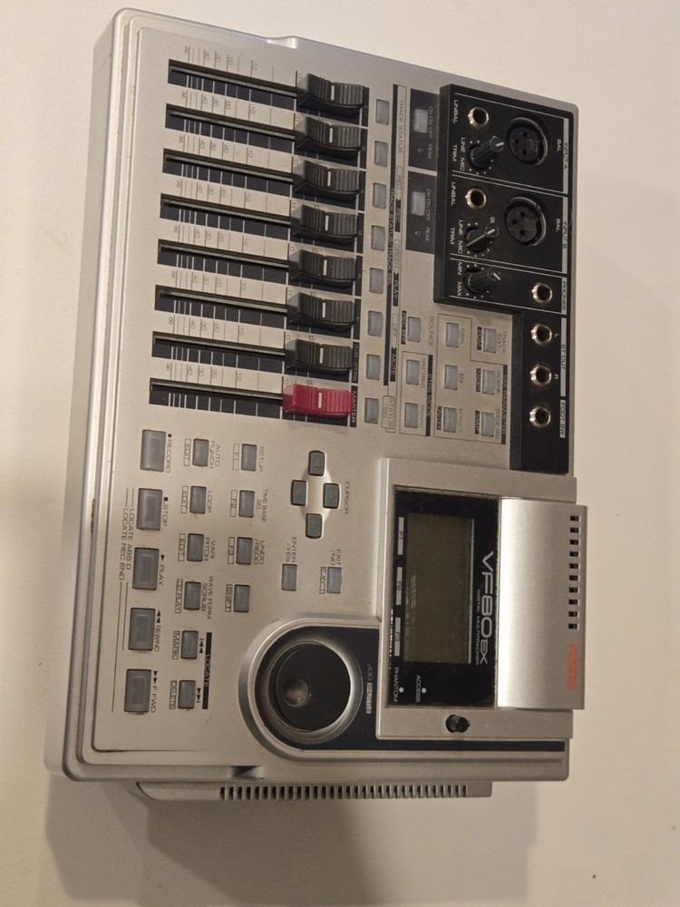 Fostex VF80 ex multi-track recorder Digital Multitracker VF80EX Not Tested