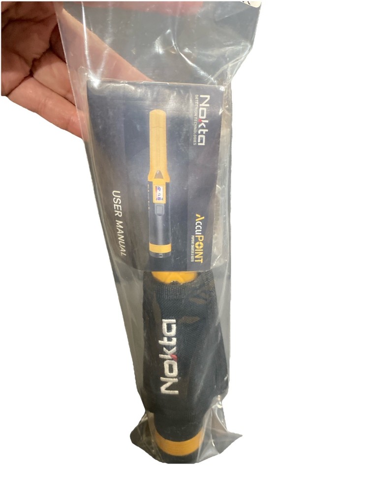 New Nokta AccuPOINT Metal Detector Pinpointer, Bluetooth & Waterproof Pointer