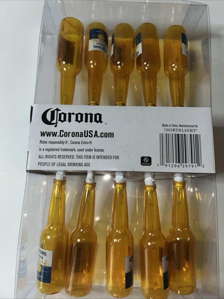 10 Corona Extra String Lights. Brand New. Never Opened.