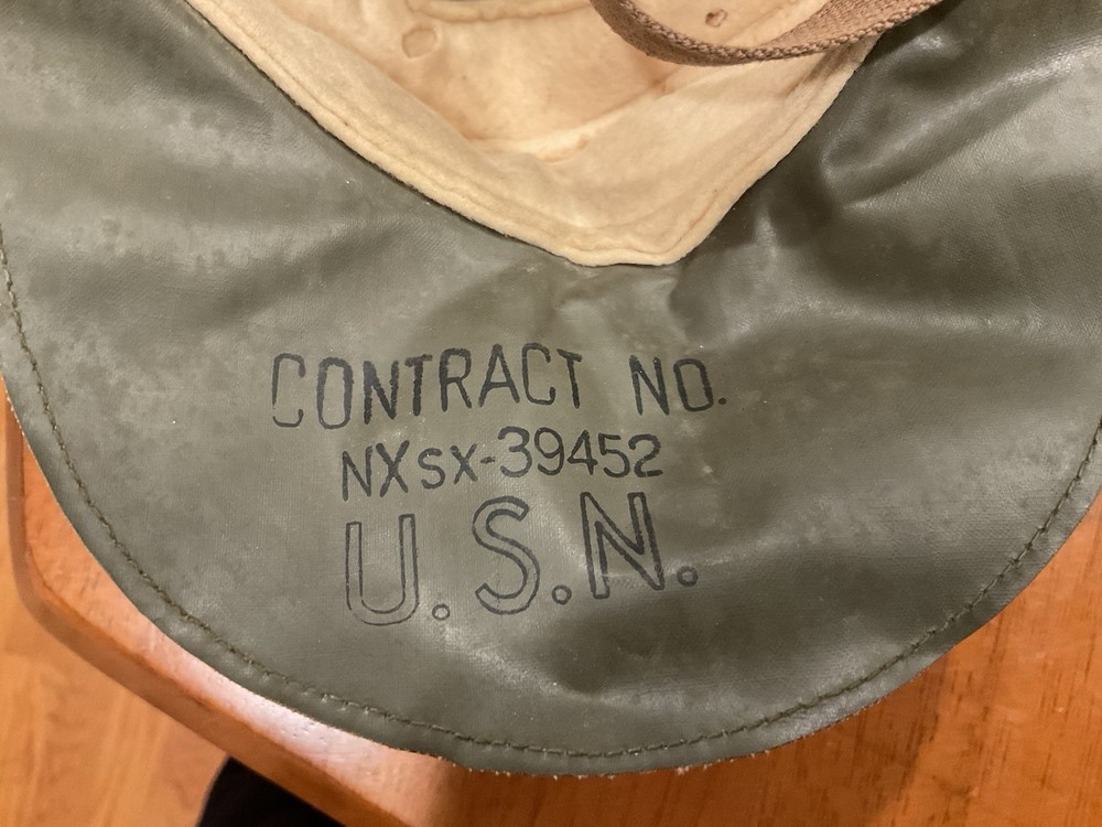 VTG USN NAVY WW2 Extreme Cold Weather Insulated Face Mask