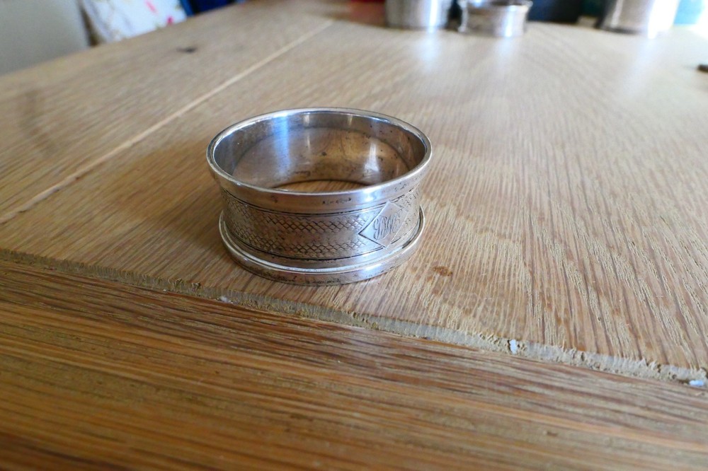 Leaves Silver Napkin ring