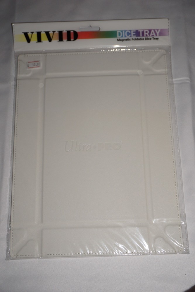Ultra Pro Dice Tray Foldable Vivid White