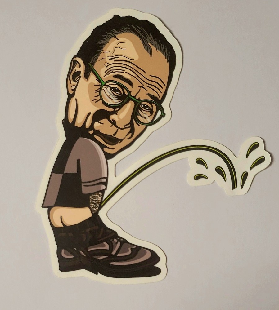 The Sopranos Patsy Parisi Peeing Sticker Decal Dan Grimaldi HBO
