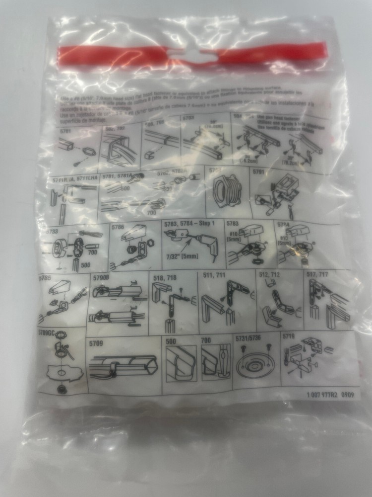 500 Mounting Strap One- or Two-Hole Fitting V504 10pcs