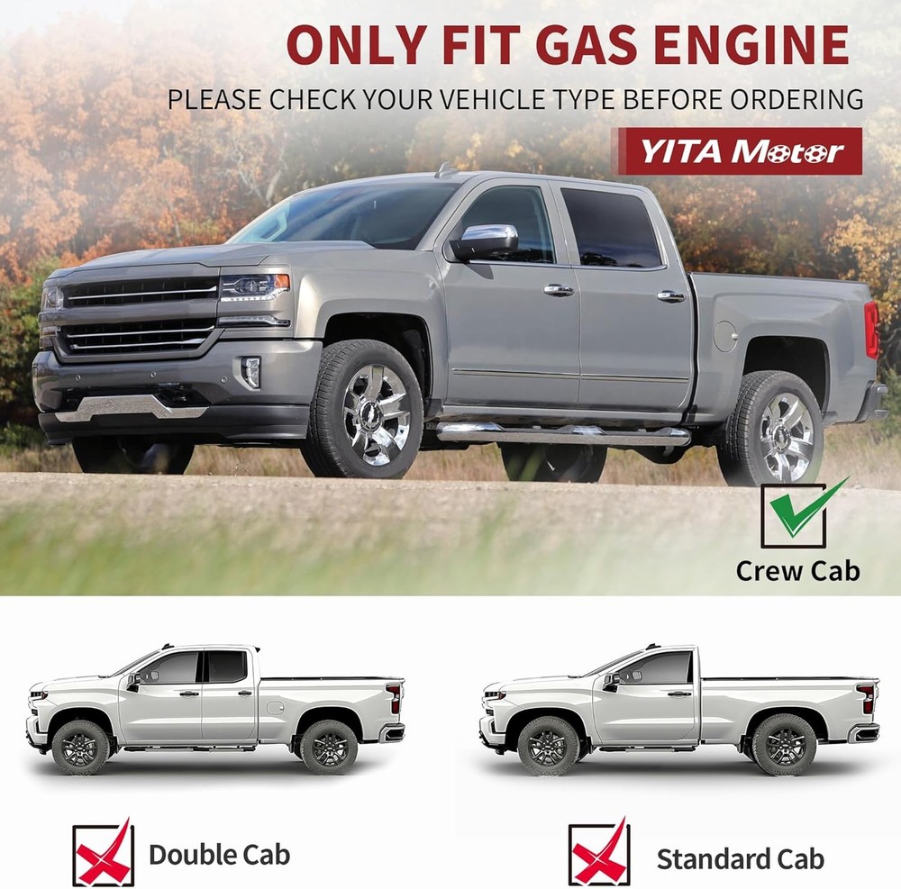 Side Step Nerf Bar 6 Inch Silverado Sierra