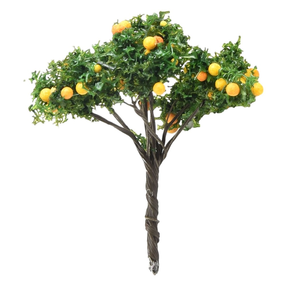 DIY Model Trees O Scale 20 Pcs Architecture Tree Orange Fruit Tree Model Replace