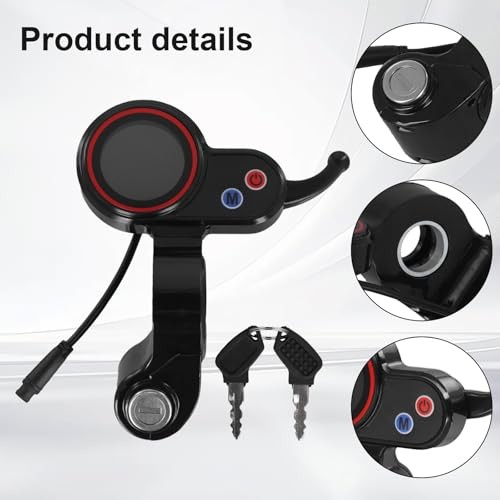 Electric Scooter LCD Display Dashboard Kickscooter LCD Display Panel for H5