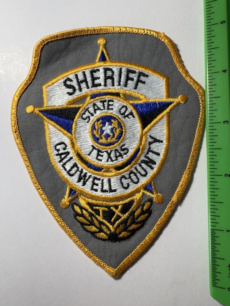 Caldwell County Texas Sheriff Patch