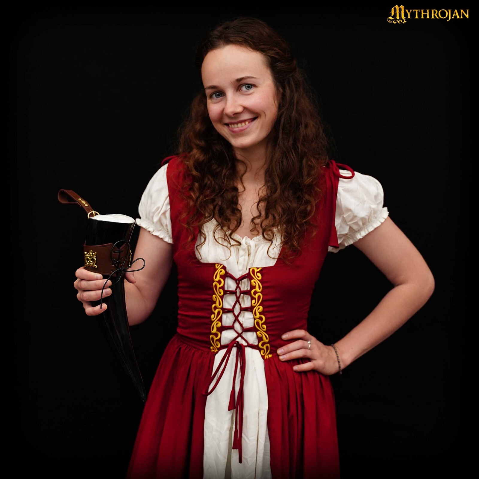 Viking Horn Mug Drinking Beer Ale Medieval Cup Game Tankard Wine Mead Mug 250 ML