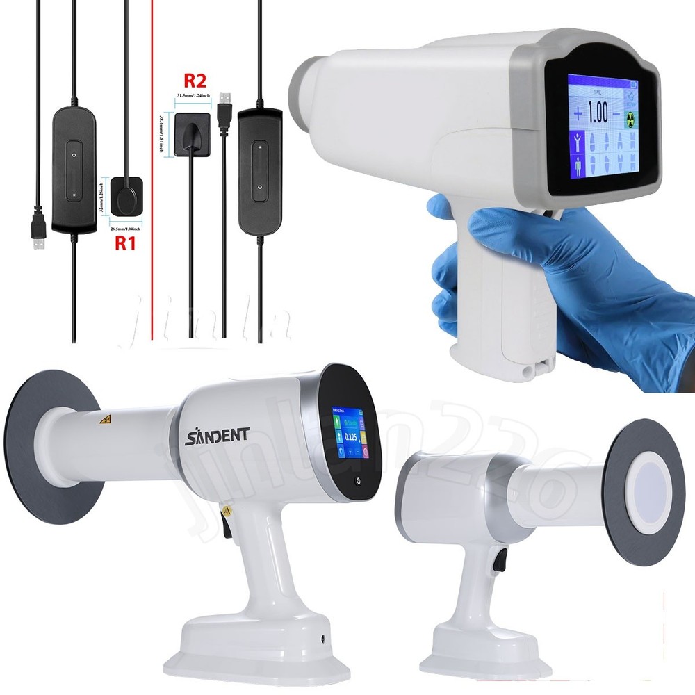 Dental X Mobile Unit System Ray Digital Machine High Frequency / Shield/Sensor