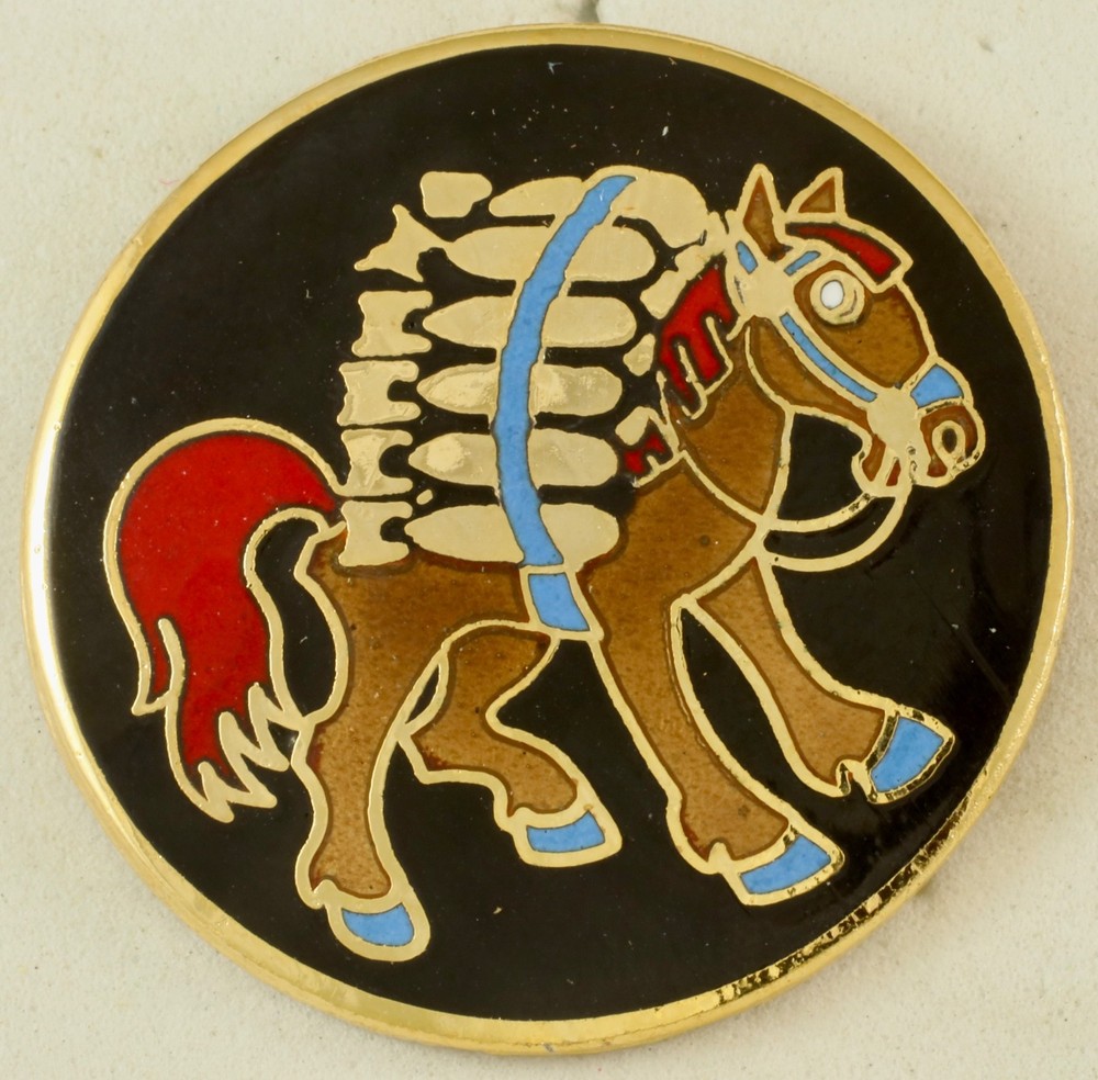 566th Bomb Squadron Crest DI/DUI CB Aresta HM