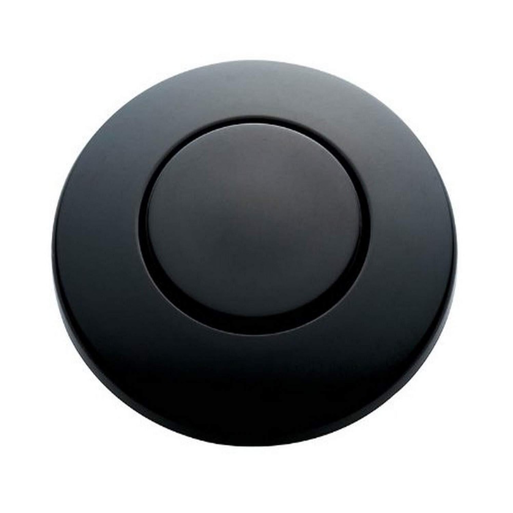 STC-MTBLK Push SinkTop Switch Button, Matte Black