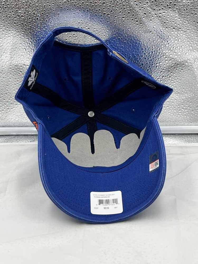 Florida Gators NCAA '47 Throwback Blue Clean Up Adjustable Strapback Hat