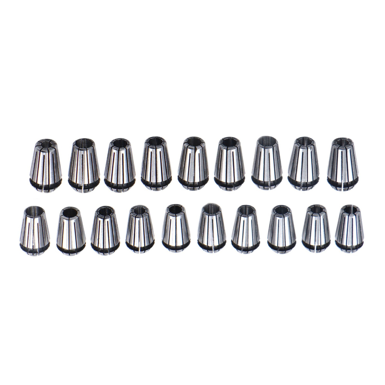 19 Pack ER16 Spring Collet Set For CNC Milling Lathe Tool Engraving Machine