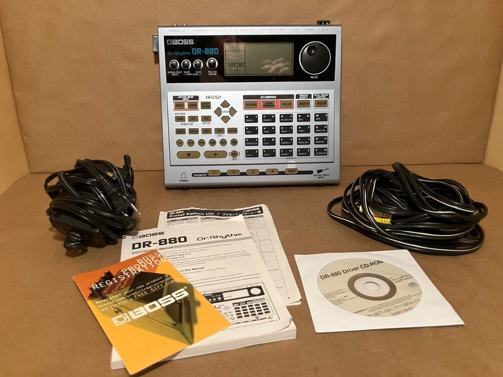 Boss Dr-880 Dr. Rhythm Drum Machine
