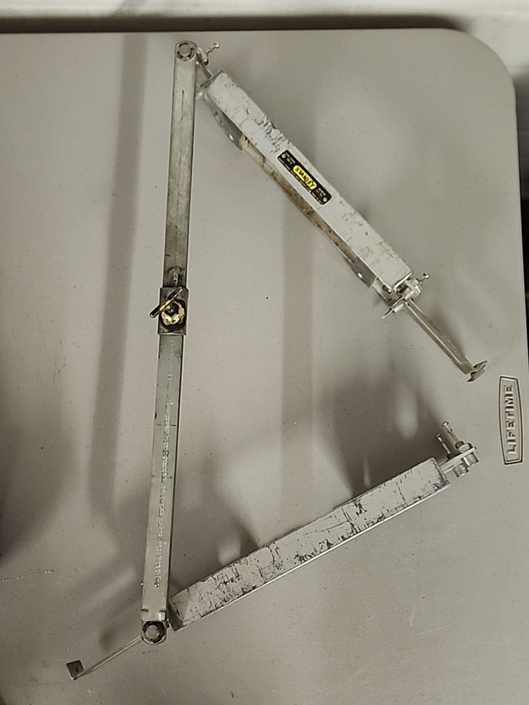 Vintage Stanley TH7-C Door and Jamb Butt Template