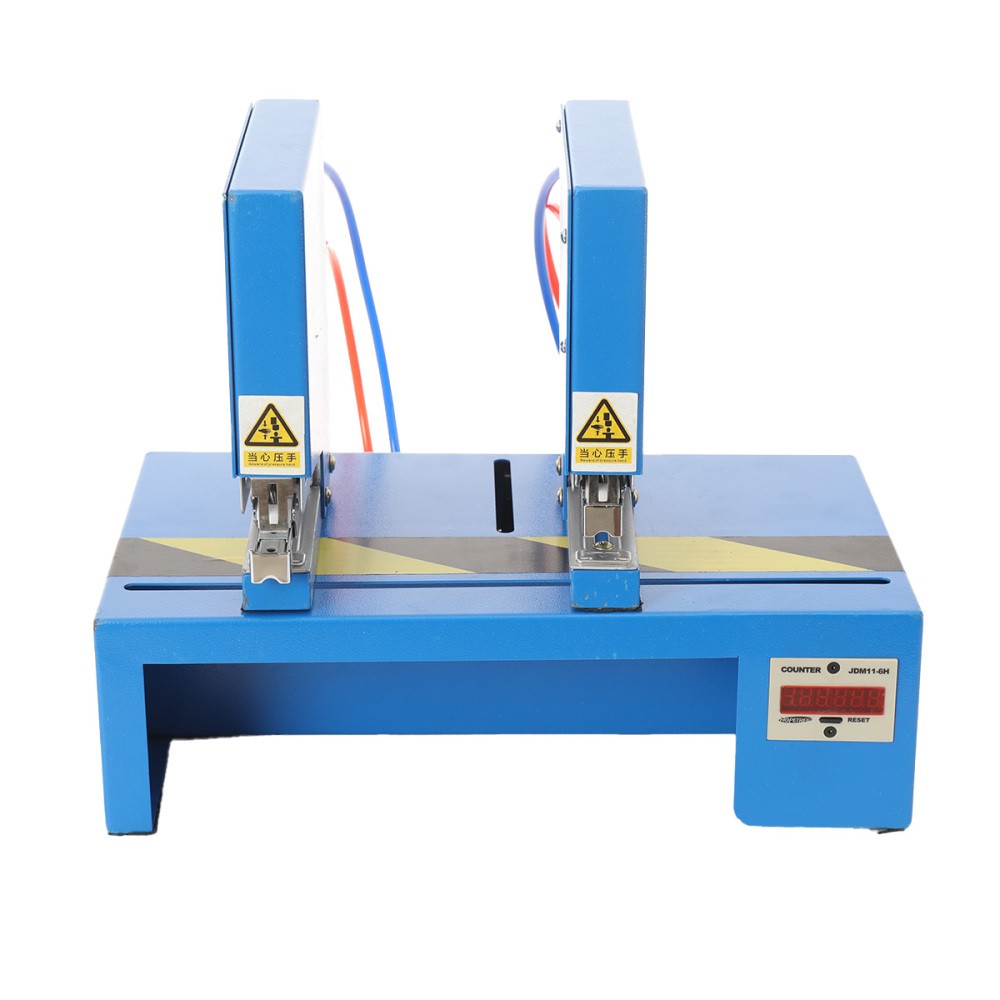 New Pneumatic Stapler Double Head Smart Electric Stapler Binding Machine