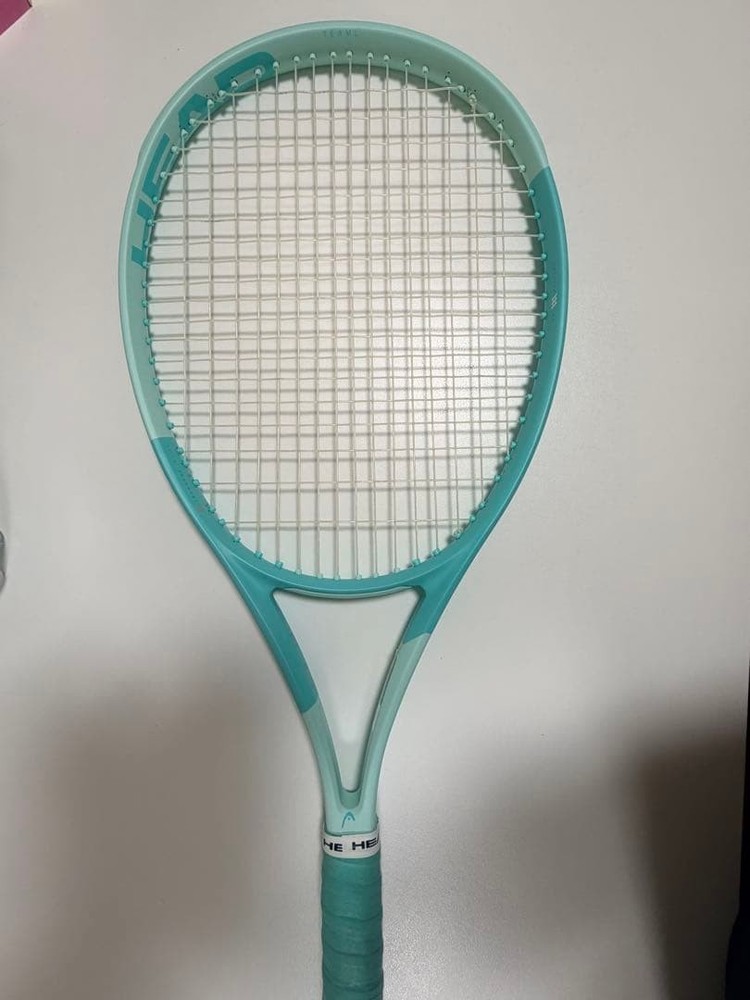 HEAD hard tennis racket mint green with case❗️