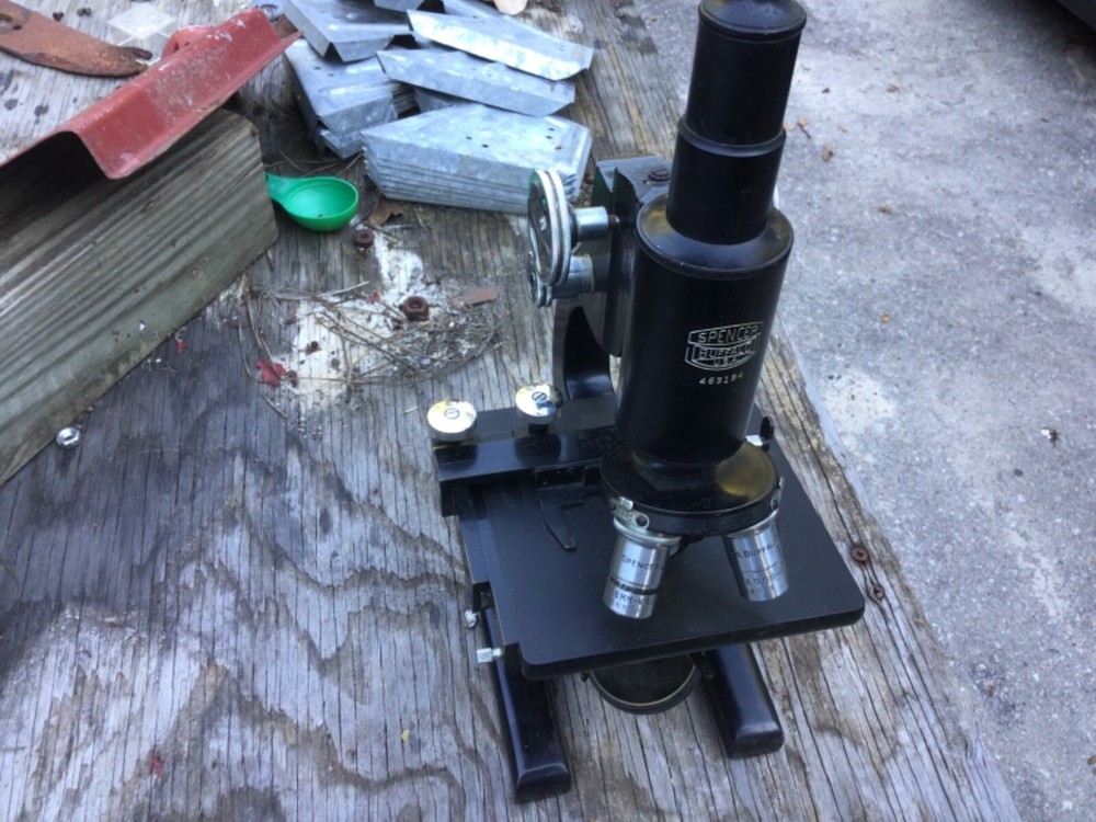 Vintage Spencer Microscope