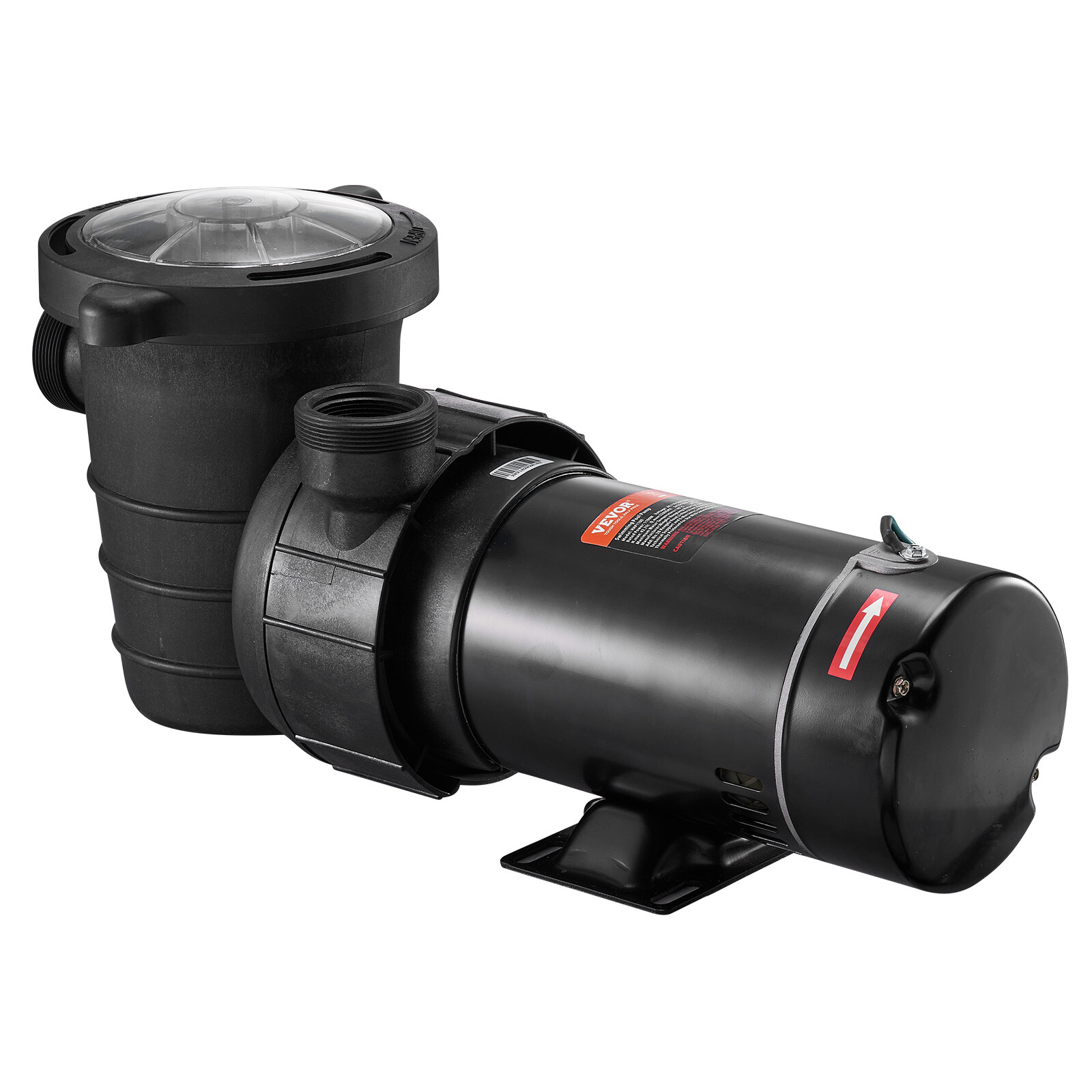 VEVOR Swimming Pool Pump 1.5 HP 88 GPM w/ Strainer Filter Pump Above Ground