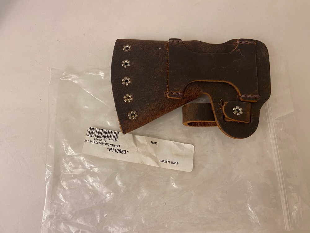 Garrett Wade Leather Hatchet Cover - Axe Protector. New.