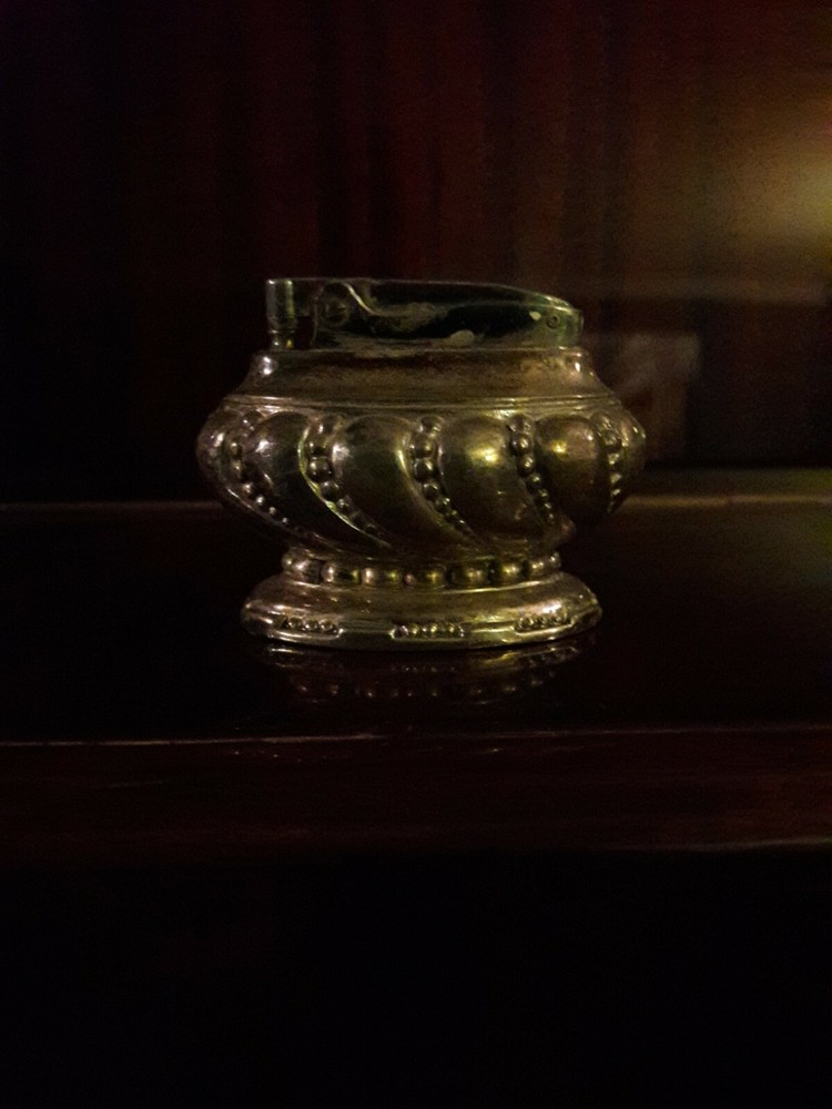 Vintage RONSON Crown Silverplate Table Lighter