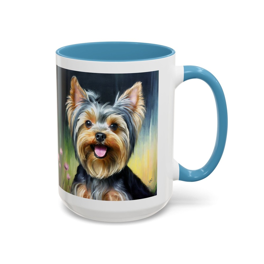 Yorkshire Terrier Ceramic Accent Coffee Mug