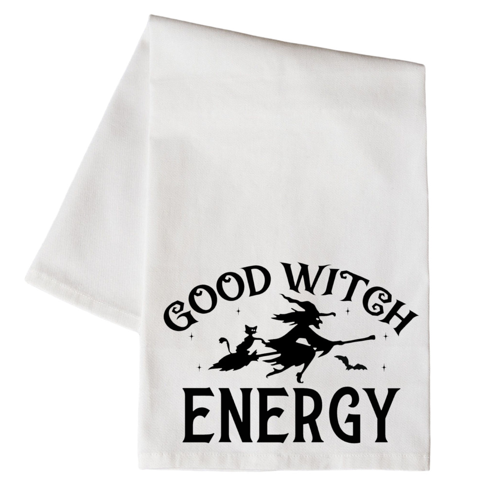 Good Witch Energy Kitchen Floursack Towel