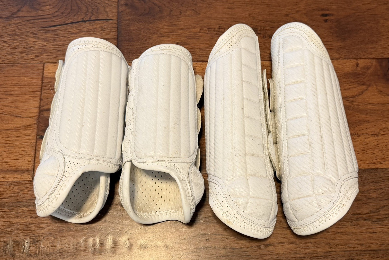 Premier Equine Carbon Tech Airflex Eventing Boots Set Fronts/Hinds White Small