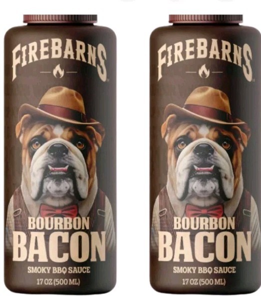 Firebarns Burbon And Bacon BBQ Sauce