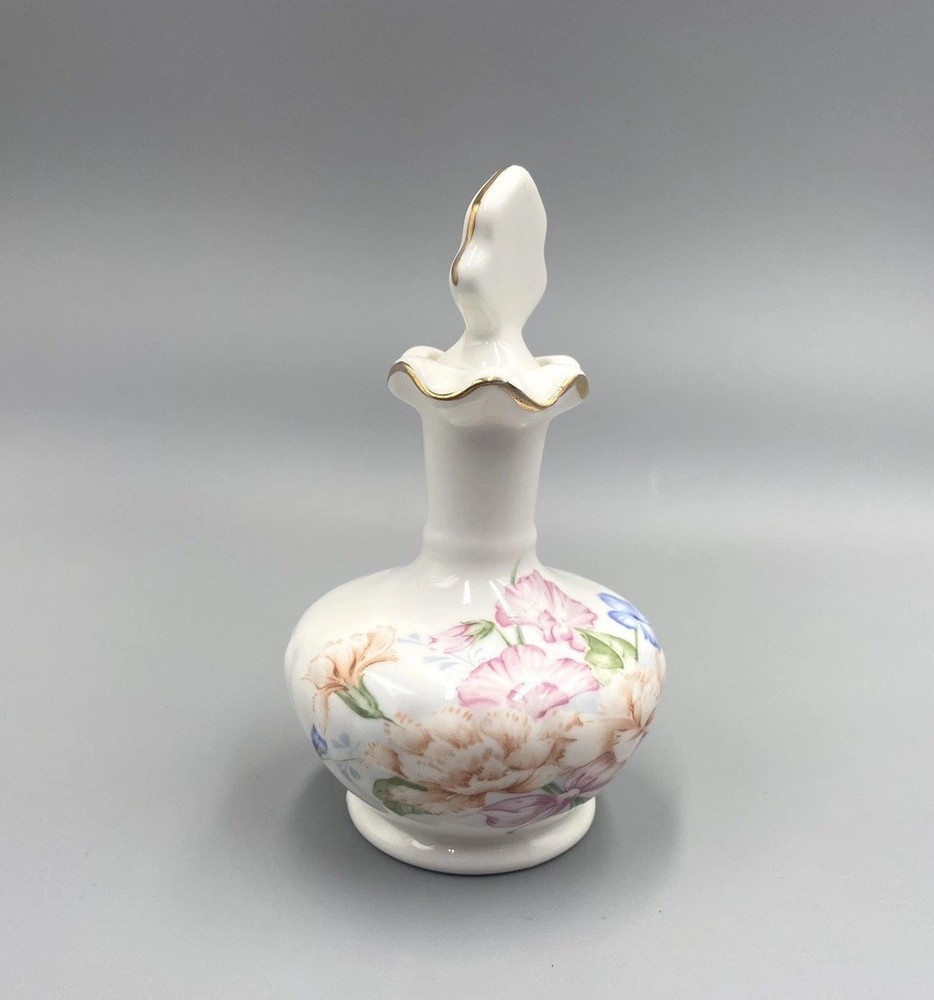 Southfields Fine Bone China Perfume Bottle With Stopper