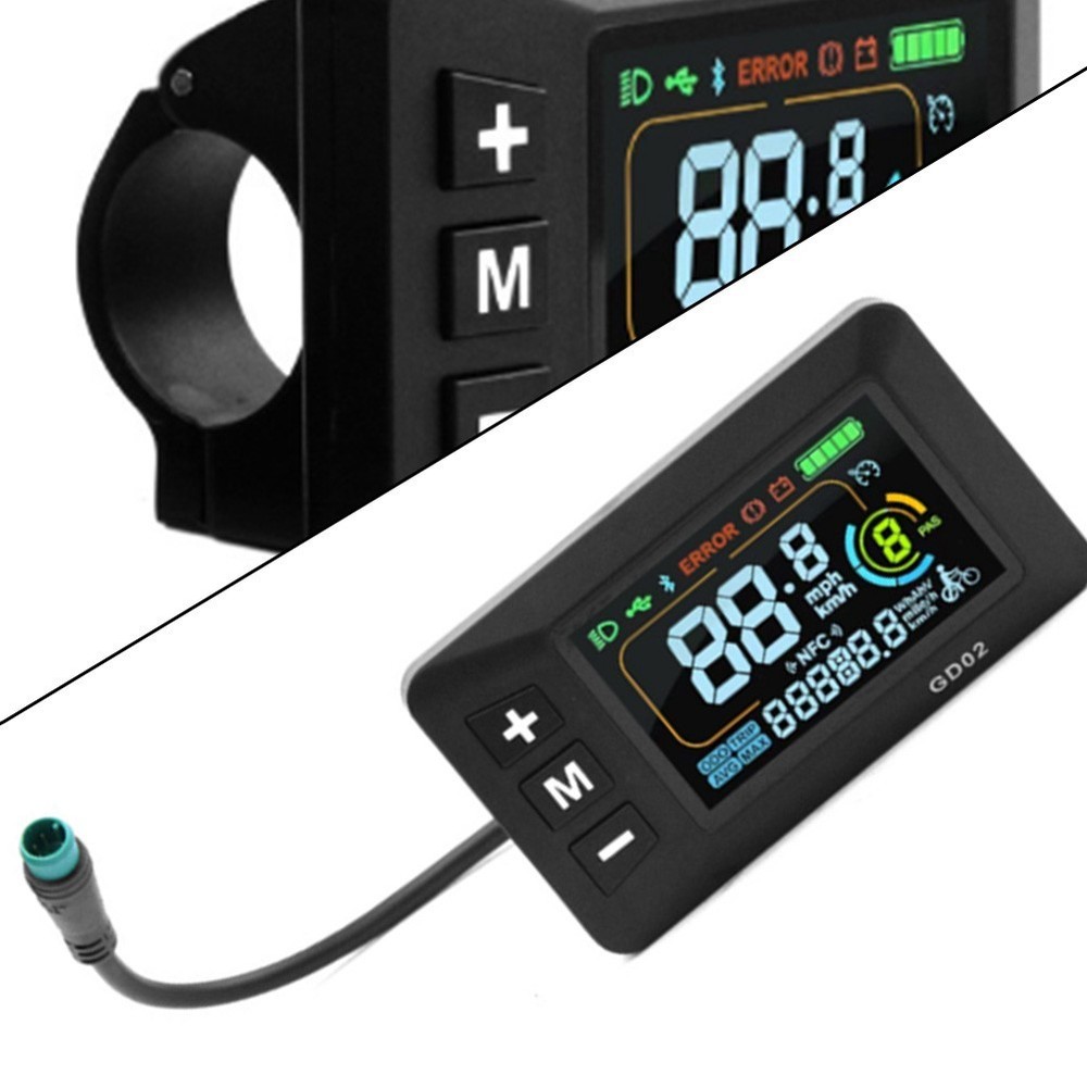 Gd02 Reliable Waterproof Connector System Integrated into the LCD Display