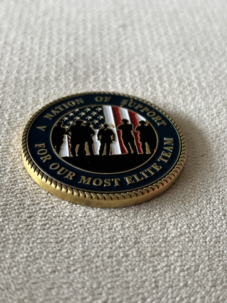 Navy Seal Foundation Teammate Challenge Coin