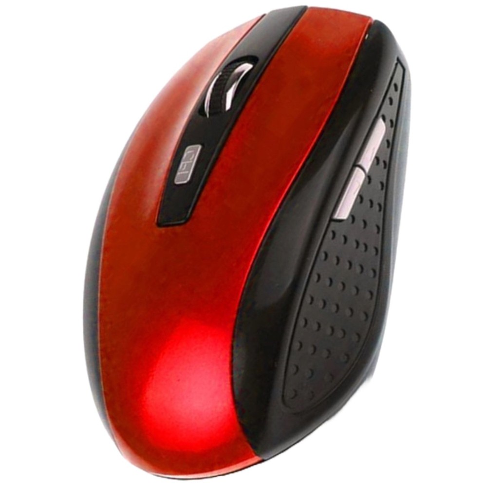 Sanoxy Wireless Optical Mouse Adjustable DPI 2.4GHz Red