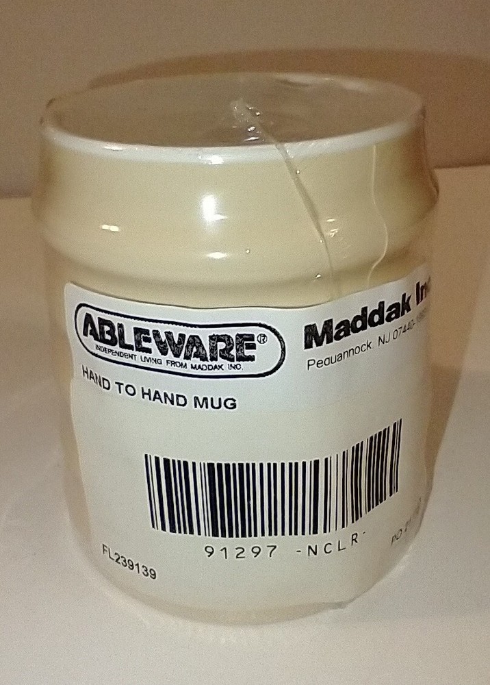 maddak ableware hand to hand mug Brand New