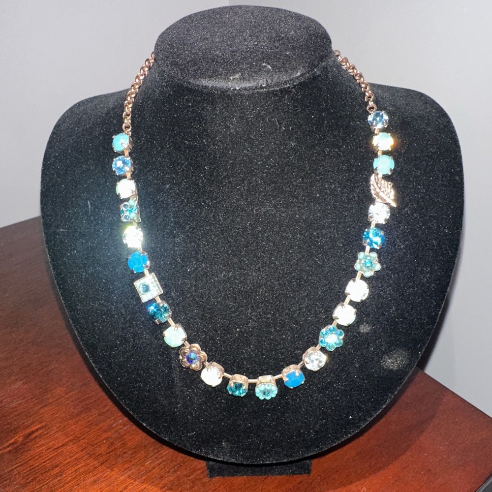 Vintage Dikla Meri crystal necklace  handcrafted from Jerusalem