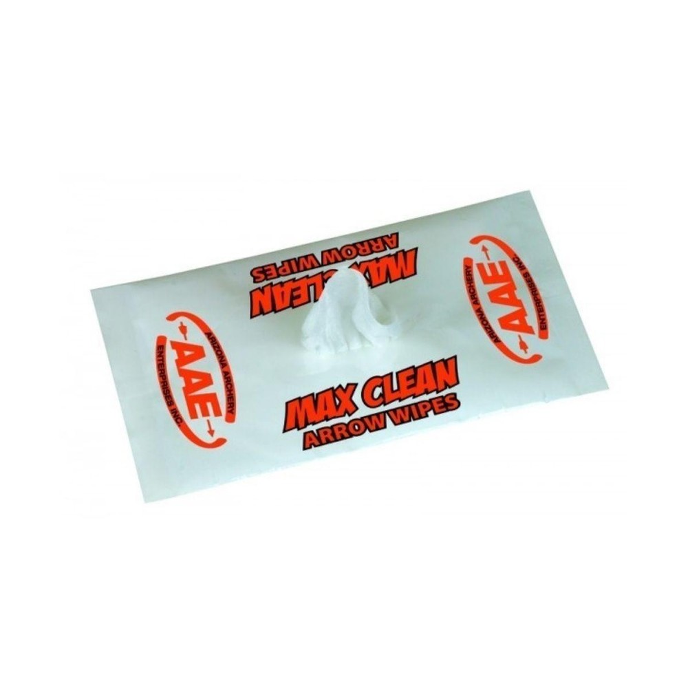 Arizona Archery Max Clean Arrow Wipes - 10/pk