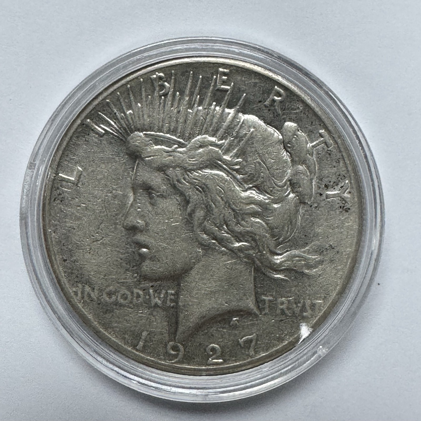 1927 Peace Silver Dollar $1 US Coin 90% Silver